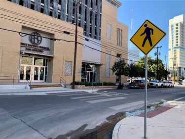 4th St at Avenue B Bulb-Out & Crossing, 2017