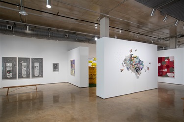 Exhibition at Centro de Artes Gallery.