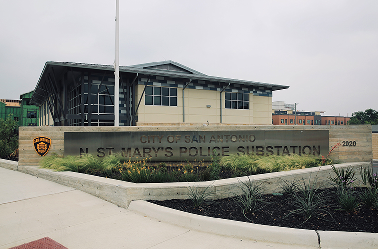 Photo of North St. Mary's Police Substation and SAFFE Unit.